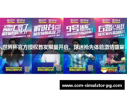 世界杯官方授权首发限量开启，球迷抢先体验激情盛宴